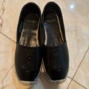 Black espadrilles